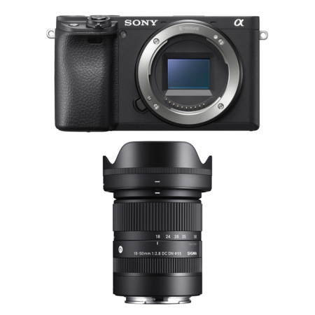 Sony a6400 + Sigma 18-50mm f/2.8 DC DN